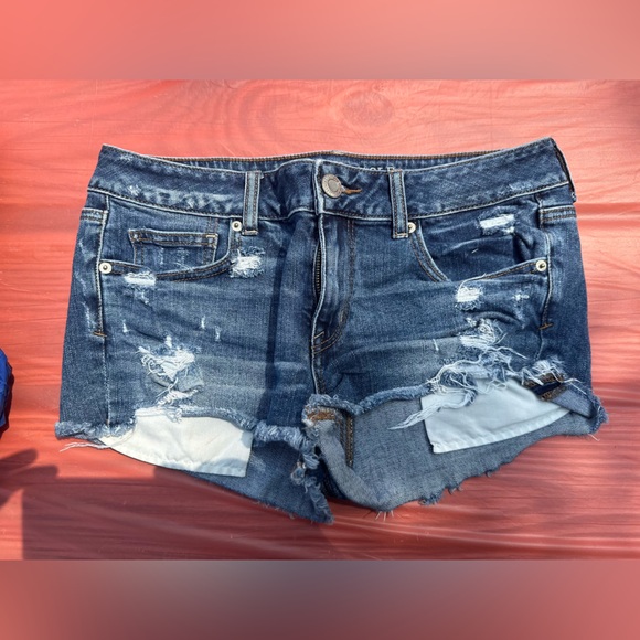 American Eagles Shortie size 10 jeans shorts - Picture 1 of 5